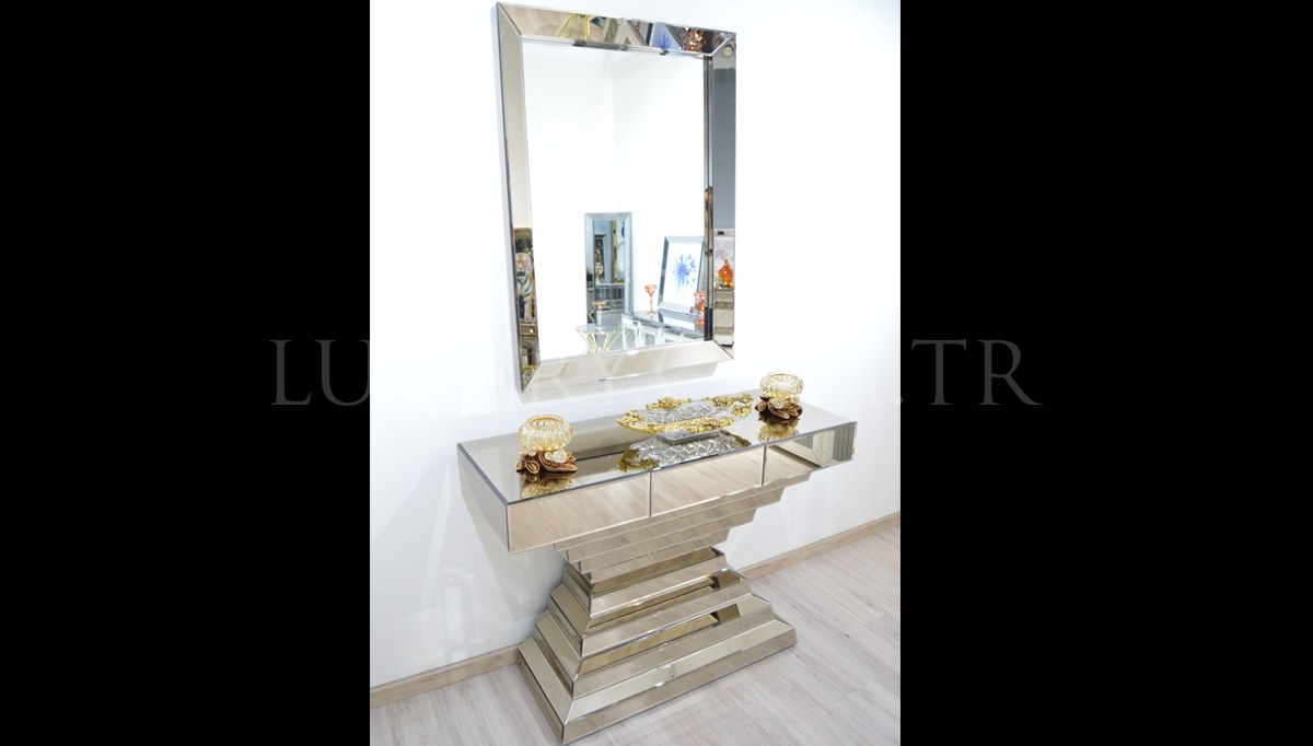 Merida Mirrored Dresser - 1042