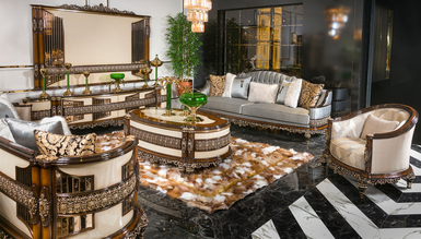 Merkür Classic Sofa Set - 1018