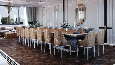 Mesina Büyük Dining Table - 525