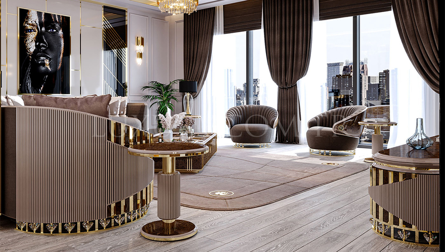 Mesina Luxury Комплект Дивана - 30