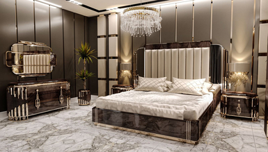 Mesina Metal Bedroom - 525