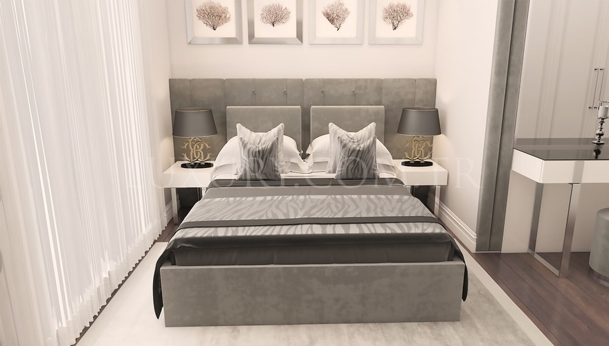 Metars Спальня Dekorasyonu Projesi - 1140