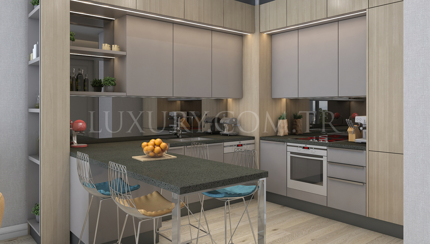 1102 Luxury Line - Miramar Mutfak Dekorasyonu