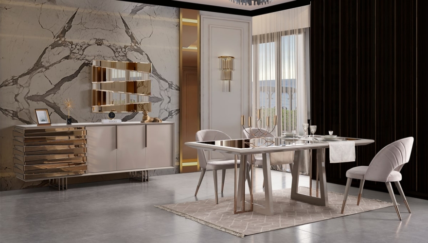 Modello Modern Dining Room - 1171