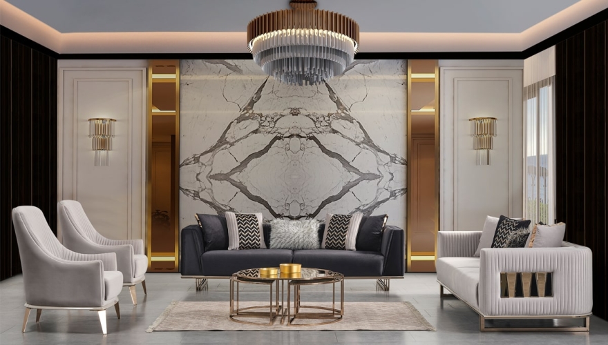 Modello Modern Sofa Set - 1171