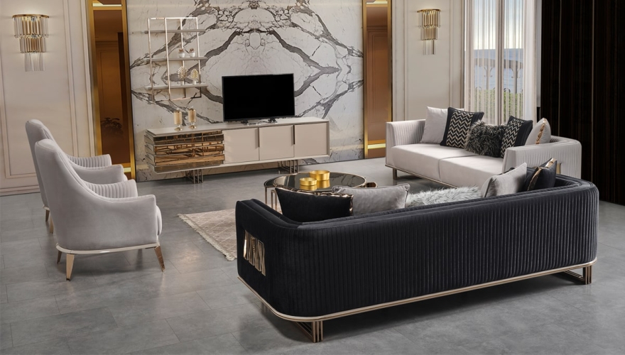 Modello Modern Sofa Set - 2