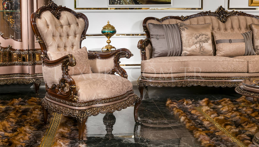 Modelo Classic Sofa Set - 6