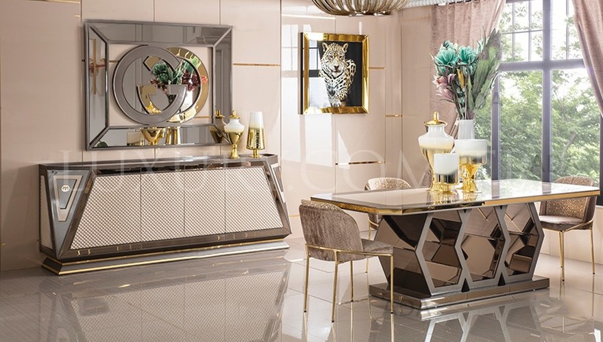 Modera Metal Dining Room - 1063