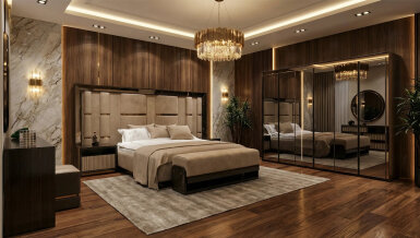 Molteni Modern Yatak Odası - 1168