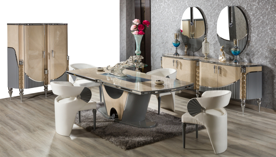 Lüks Monaco Yemek Odası - 1027