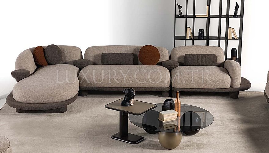 Montieri Oval Detaylı Koltuk Takımı - 5