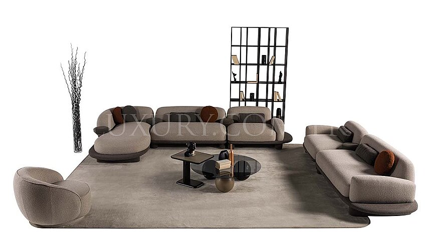 Montieri Oval Detaylı Koltuk Takımı - 2