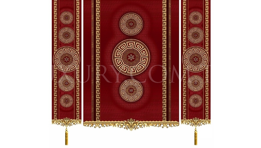 Monyaras Classic Curtain Model - 1084