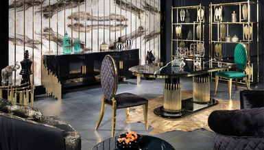 Monza Metal Dining Room