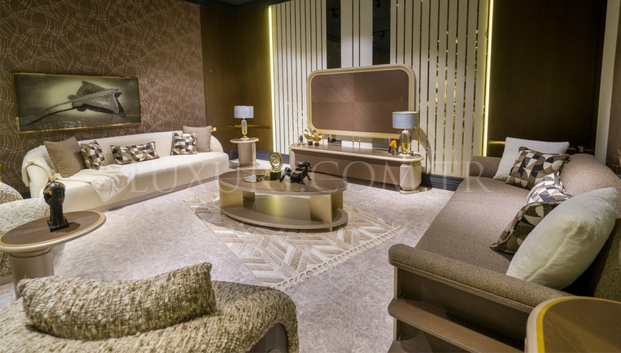 Moon Modern Sofa Set - 1160