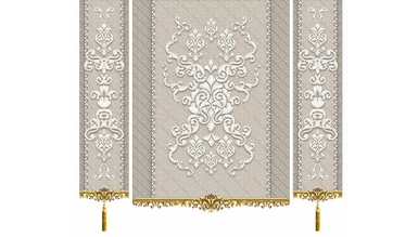 Morten Classic Curtain Model - 1084