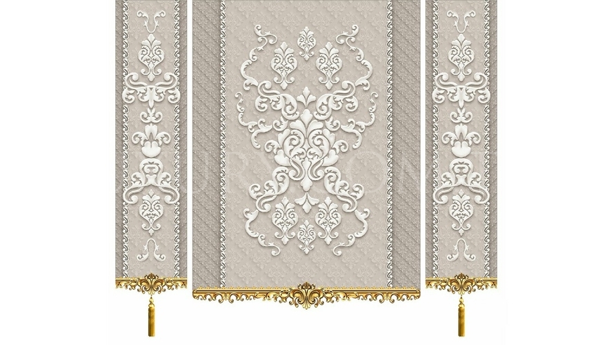 Morten Classic Curtain Model - 1084