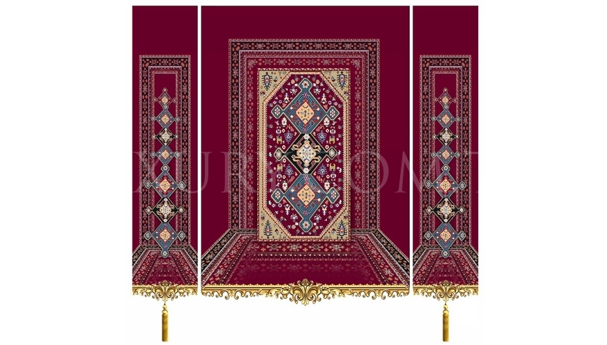 Mosara Classic Curtain Model - 1084