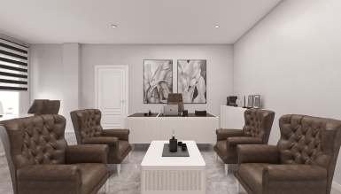 Проект кабинета руководителя в здании муниципалитета - 1102 Luxury Line