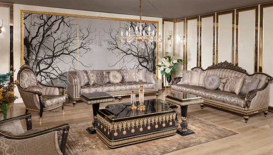 Nakkaş Classic Living Room - 1062