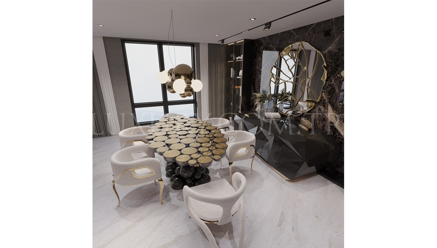 Nateva Modern Dining Room - 1446