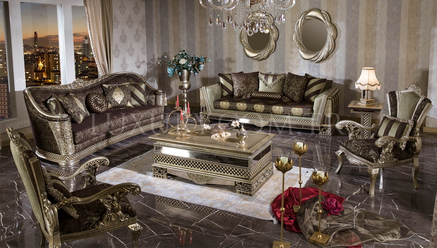 Navona Classic Living Room - 1128