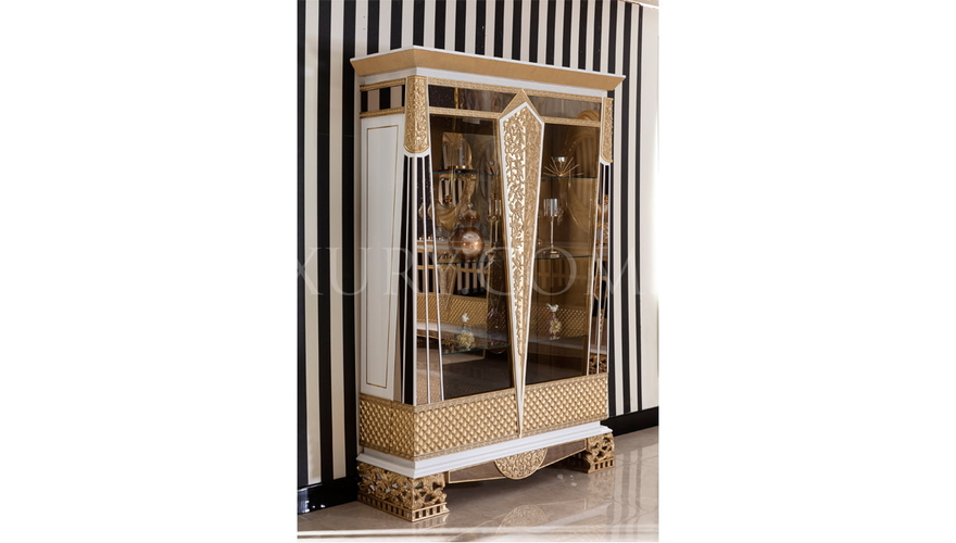 Navona Krem Classic Dining Room - 11