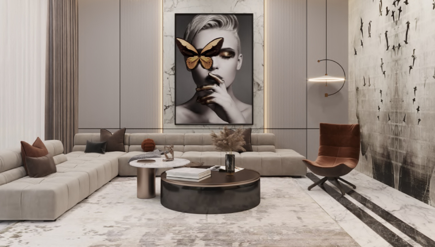 Nef Ataköy Daire Mobilya Projesi - 1102 Luxury Line