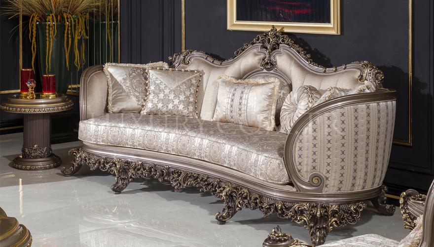 Neova Brown Classic Sofa Set - 10