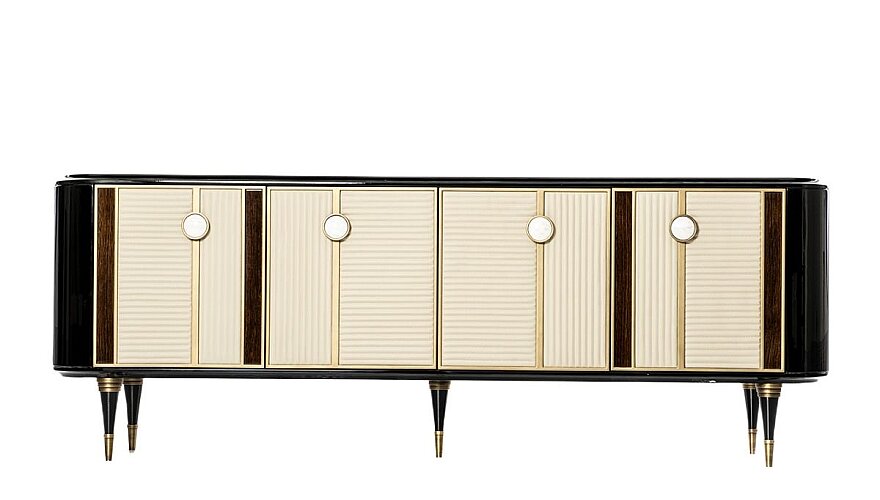 Nerion Parlak Ceviz Modern Yemek Odası - 7