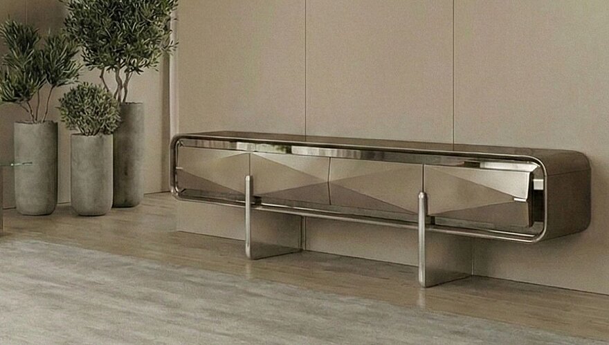 Nexus Parlak Yüzeyli Modern Yemek Odası Takımı - 6