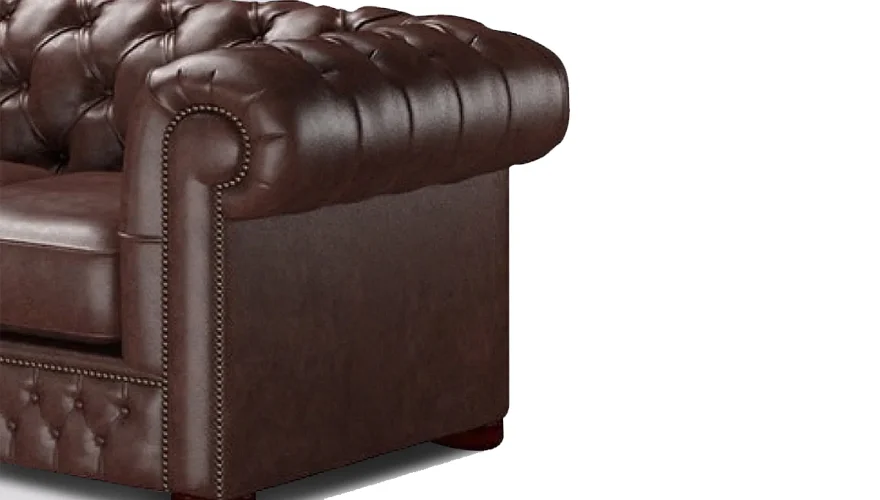 Nirva Mavi Chester Köşe Koltuk - 5