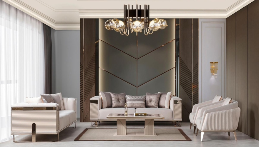 Noresta Modern Sofa Set - 1