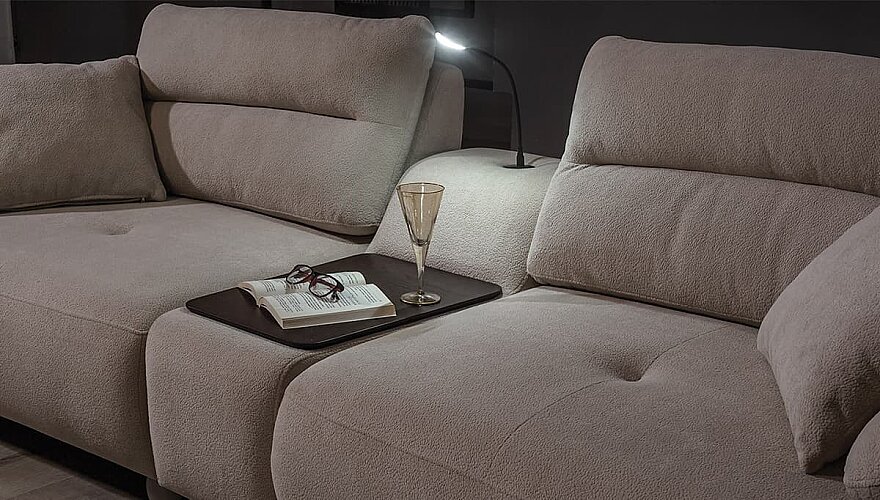 Norvella Bej Modern Koltuk Takımı - 6