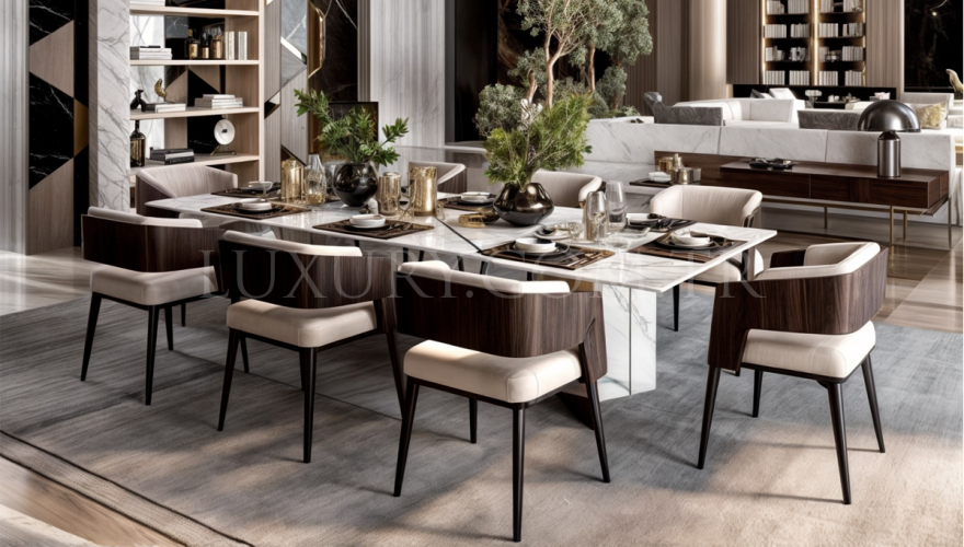 Norvik Wood Dining Room - 1102 Luxury Line