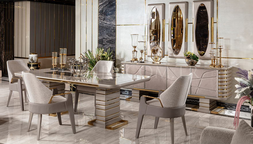 Novalesa Metal Dining Room - 525