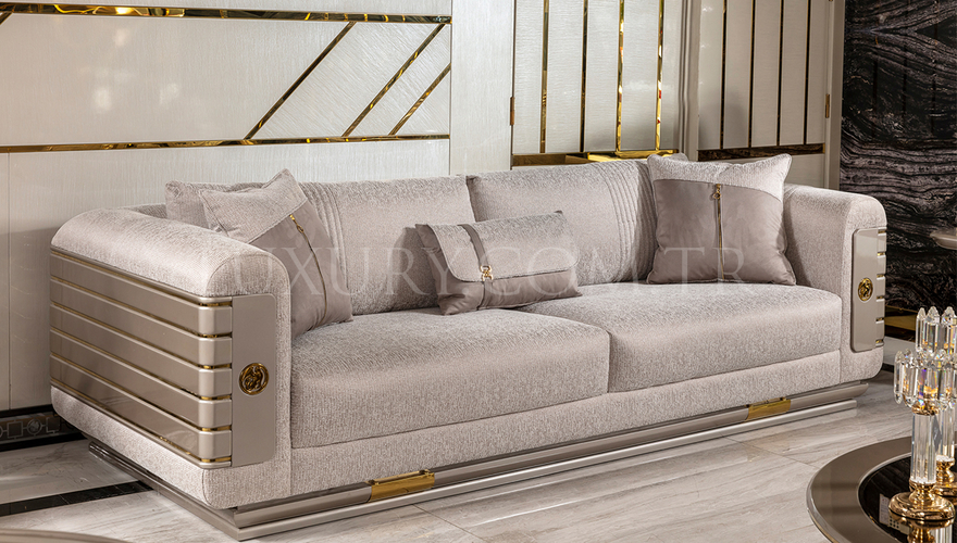 Novalesa Metal Sofa Set - 15