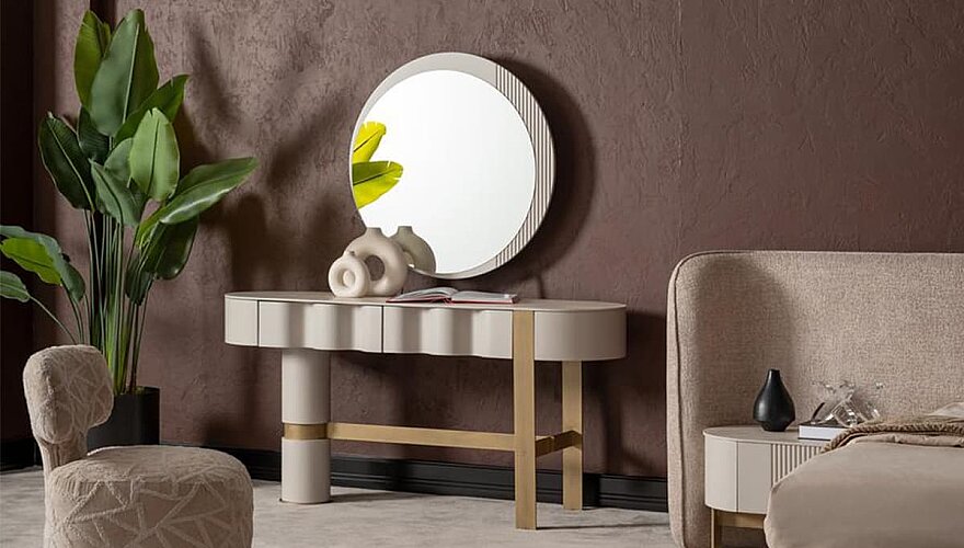Novello Oval Detaylı Yatak Odası - 4