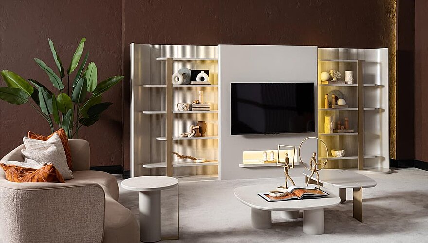 Novello Oval Detaylı Yemek Odası - 6