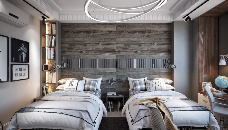 Octopus Молодая комната Dekorasyonu - 1140