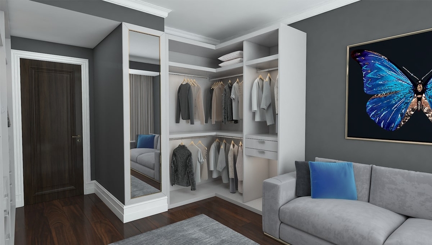Odrina Dressing Room Dekorasyonu - 3