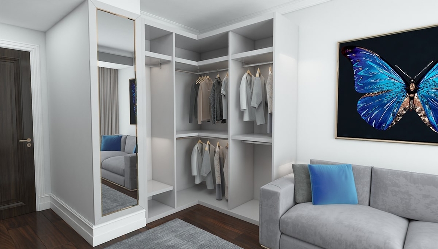 Odrina Giyinme Odası Dekorasyonu - 13