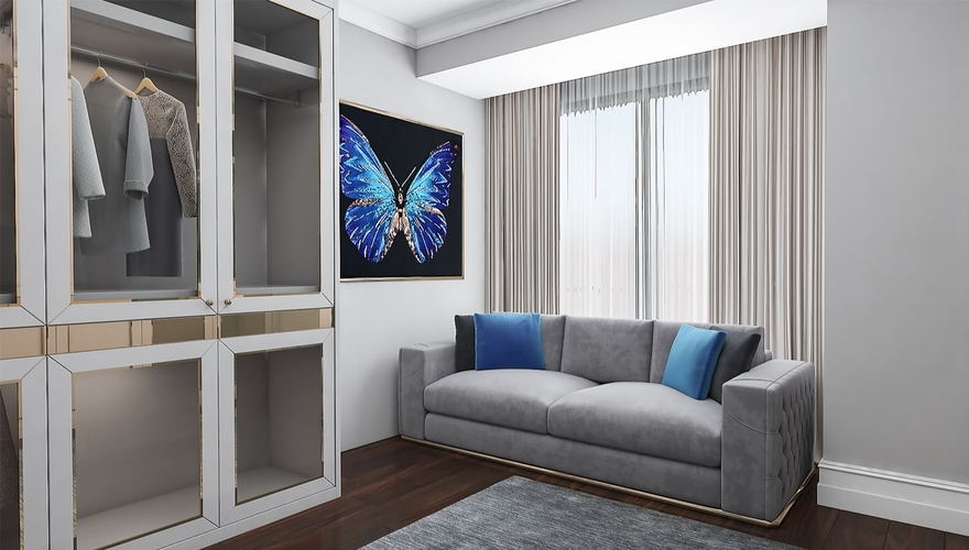 Odrina Giyinme Odası Dekorasyonu - 7