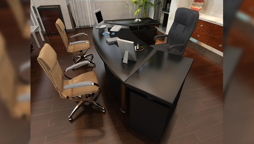  - Oleo CEO Desk Office