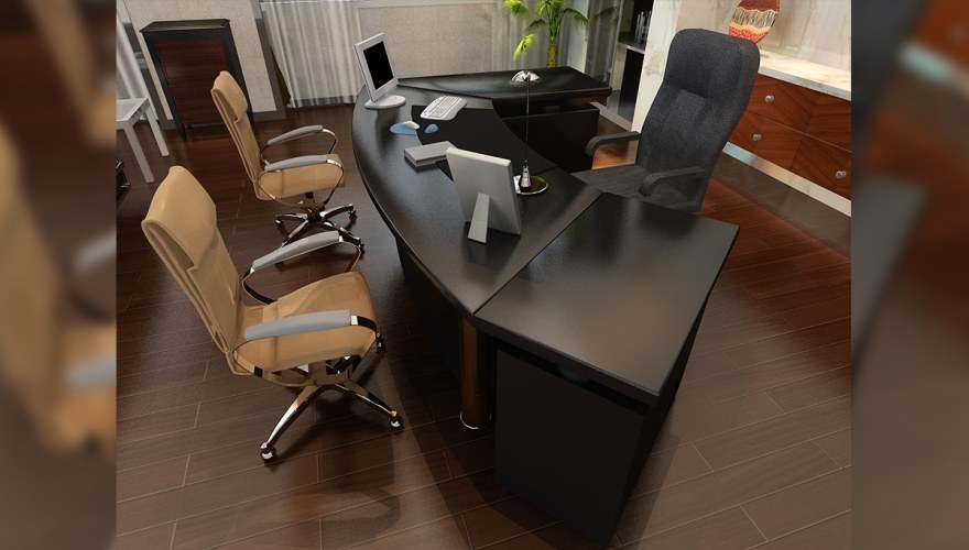  - Oleo CEO Desk Office