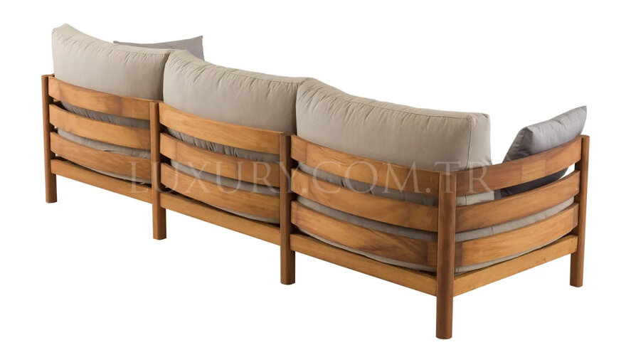 Olimpos Ahşap Bahçe Koltuk Takımı - 4