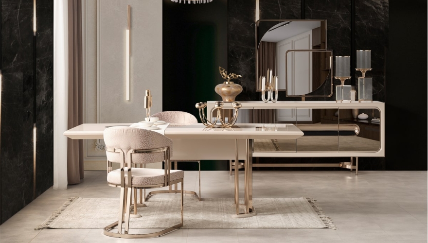 Olivya Modern Dining Room - 3