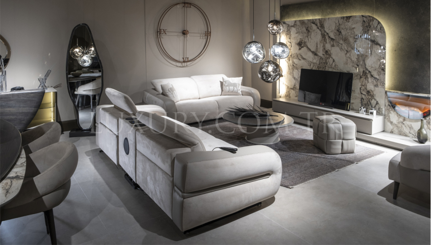 Opal Modern Living Room - 2