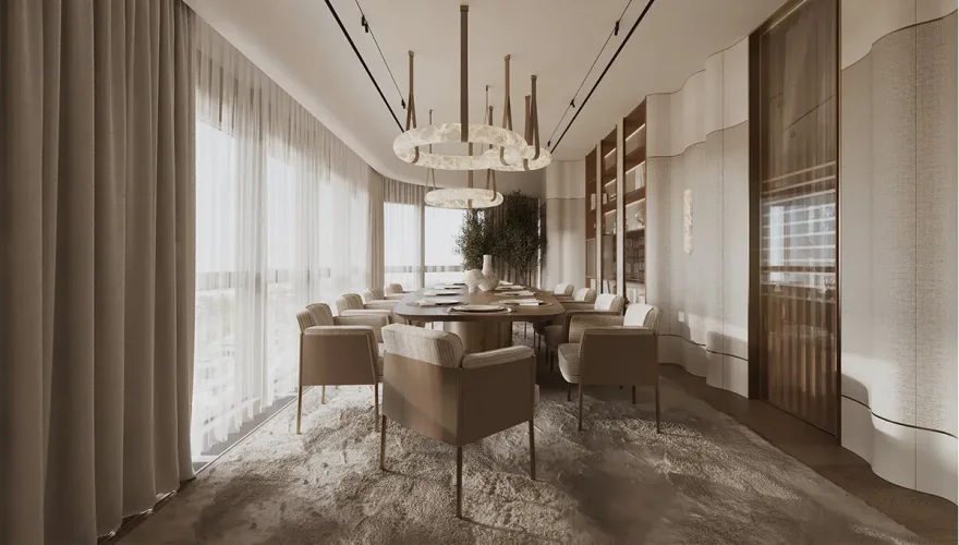 Opera Ahşap Yemek Odası - 1