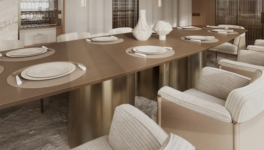 Opera Ahşap Yemek Odası - 3